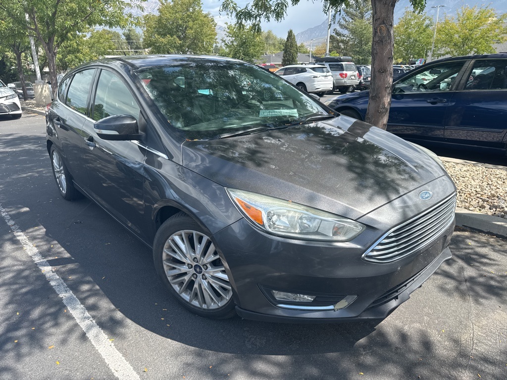 Used 2015 Ford Focus Titanium with VIN 1FADP3N26FL361514 for sale in Orem, UT