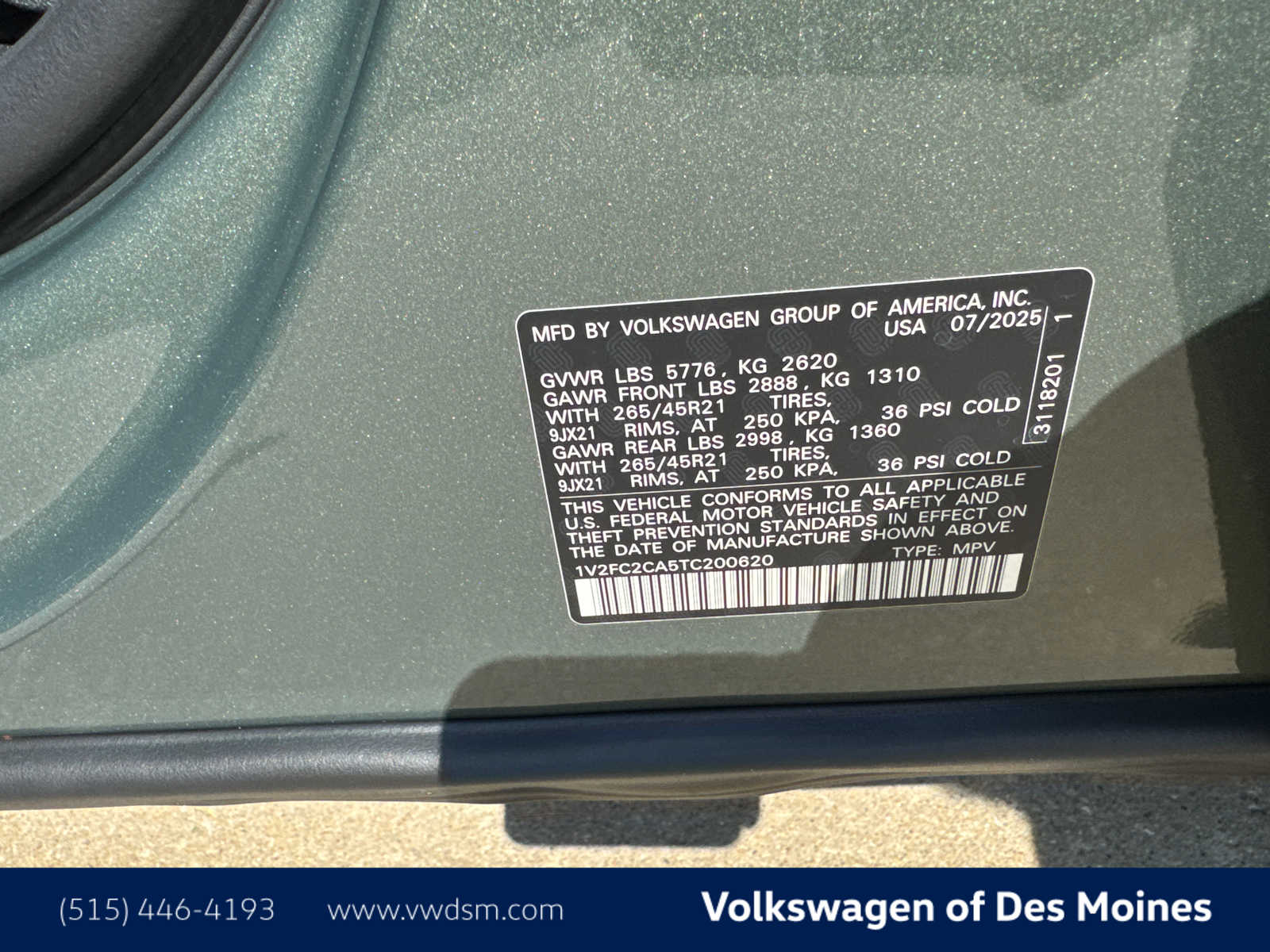 2026 Volkswagen Atlas Cross Sport SEL Premium R-Line photo 19