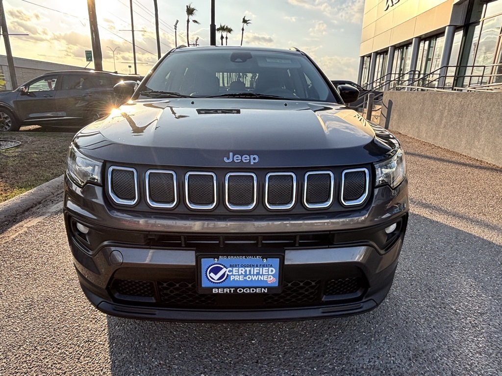 Used 2022 Jeep Compass Latitude with VIN 3C4NJCBB1NT218297 for sale in Mission, TX