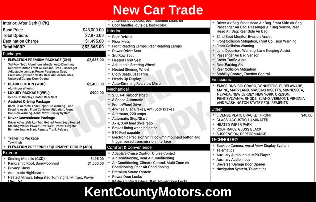 2025 GMC Acadia Elevation
