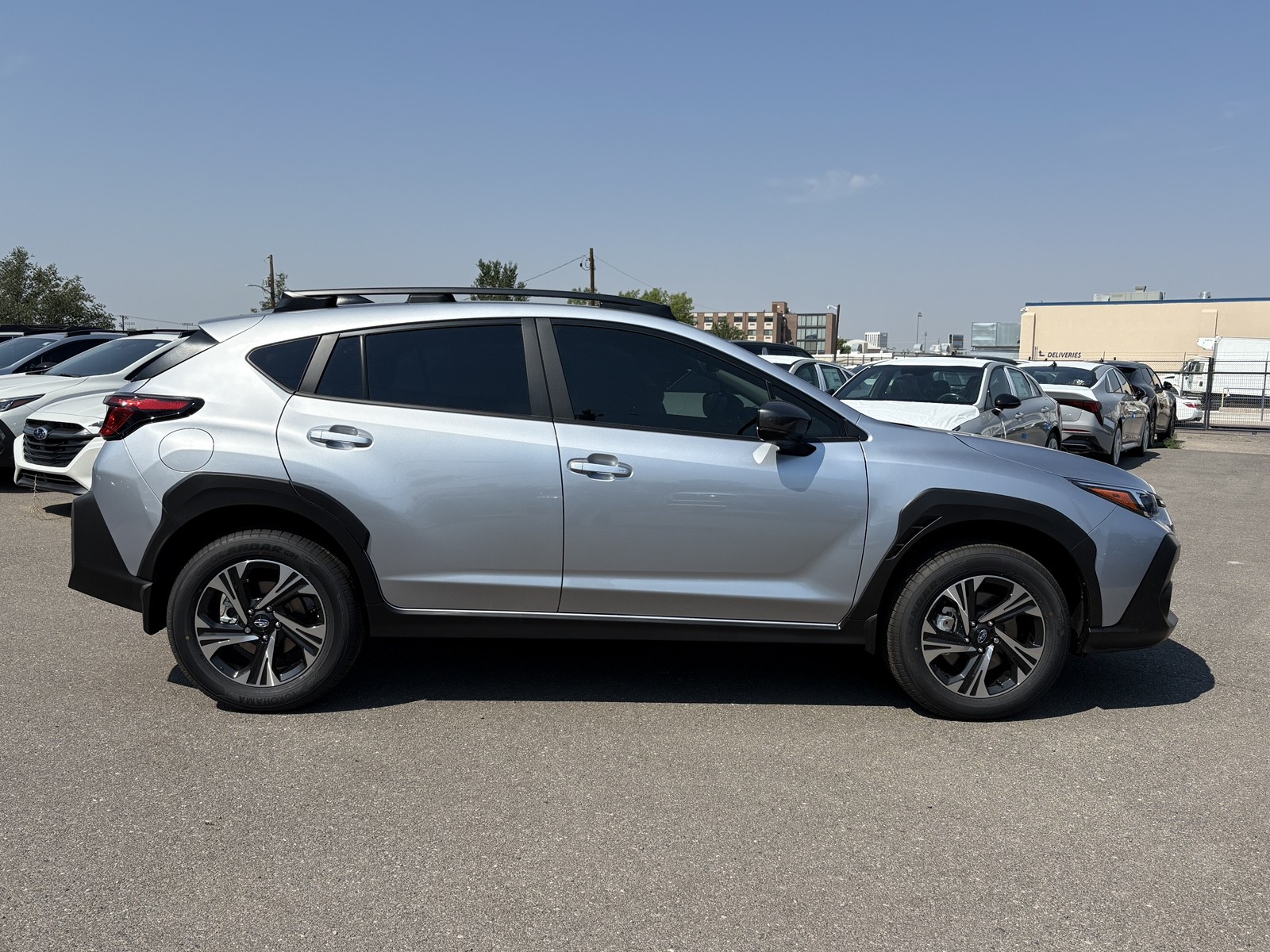 New 2025 Ice Silver Metallic Subaru Premium image 4