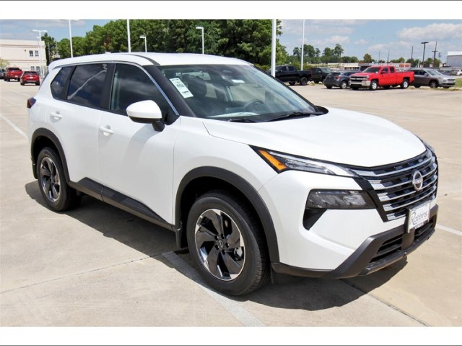 2026 Nissan Rogue SV White at Robbins Nissan