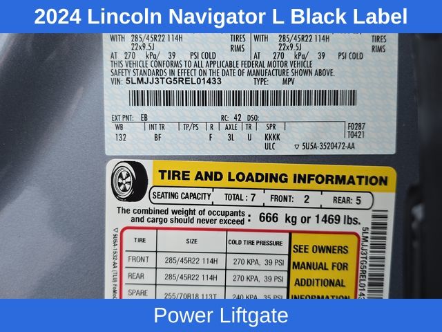 2024 Lincoln Navigator Black Label photo 22