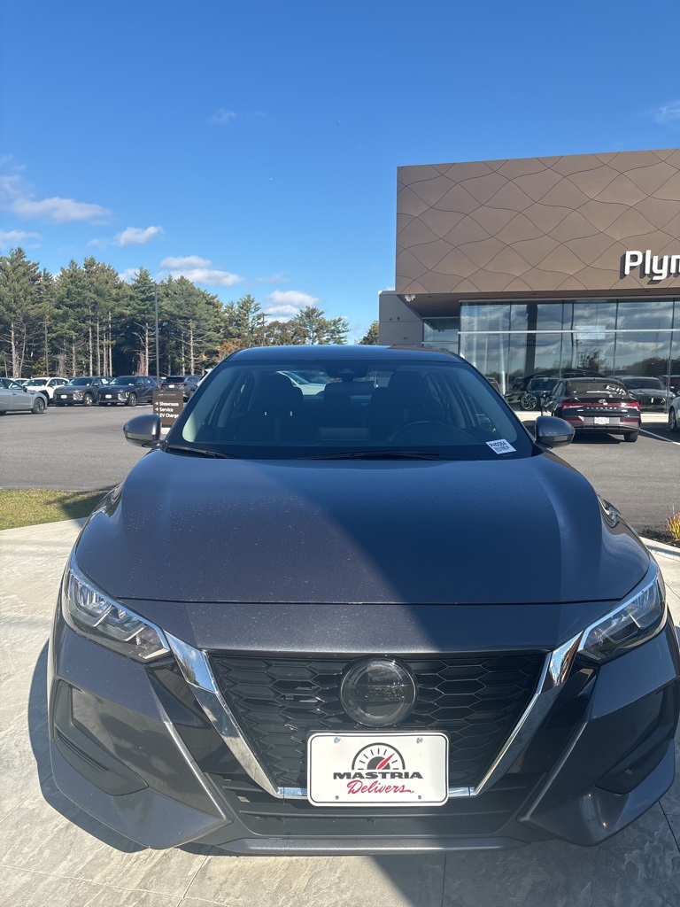 Used 2022 Nissan Sentra SV with VIN 3N1AB8CV1NY296974 for sale in Plymouth, MA