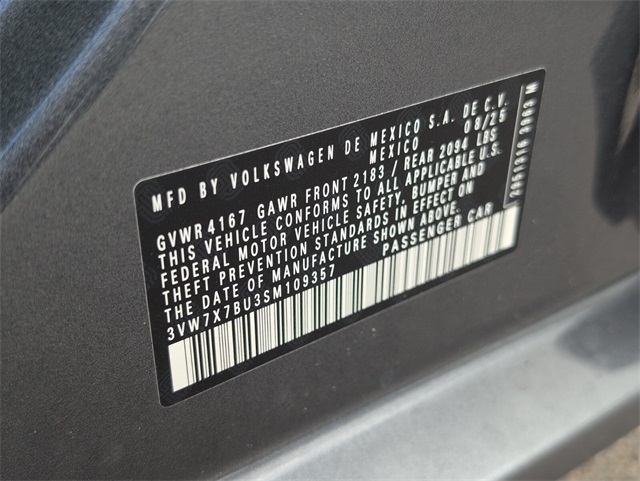 2025 Volkswagen Jetta 1.5T SE photo 9