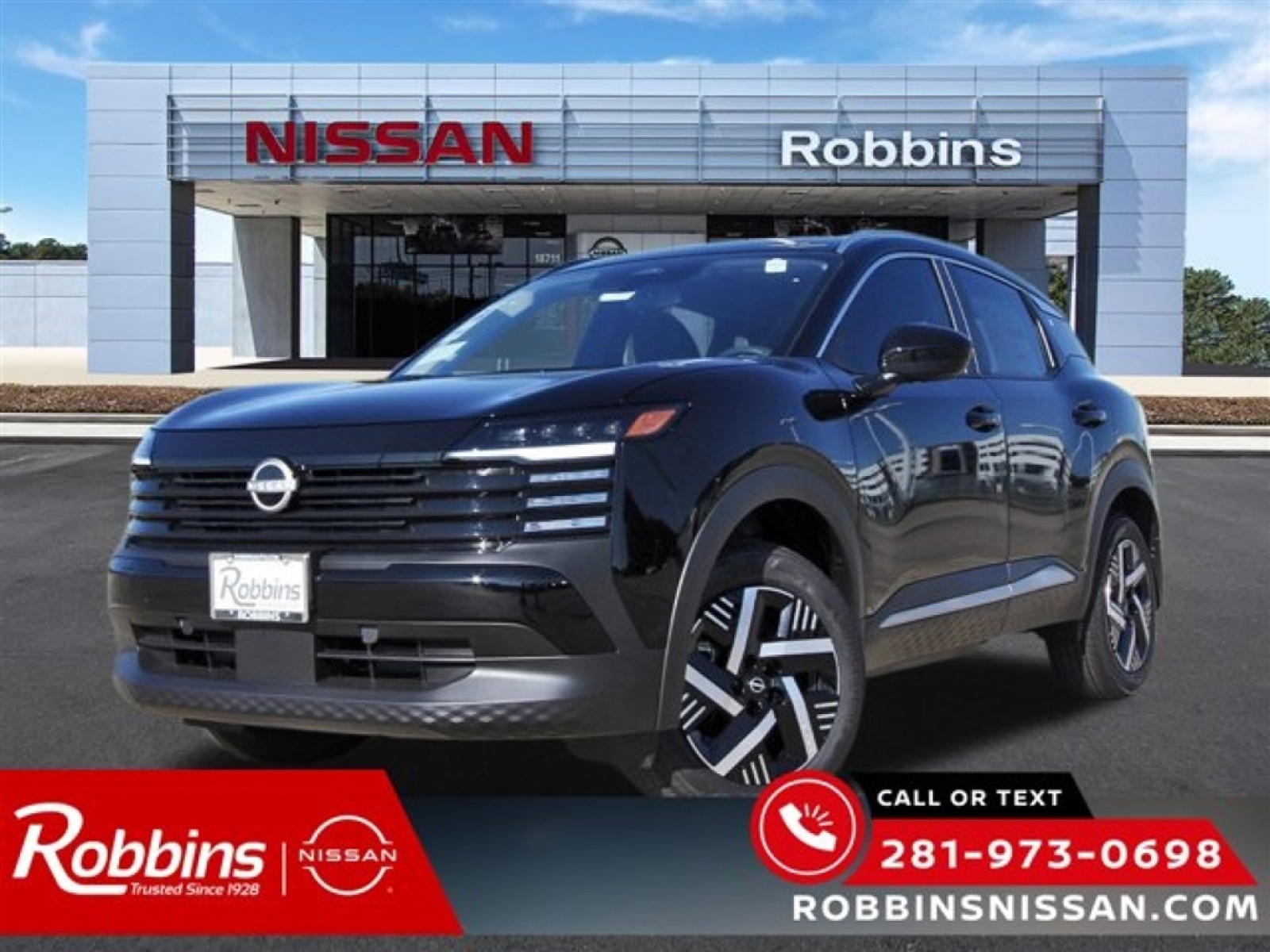 2026 Nissan Kicks SV Black at Robbins Nissan