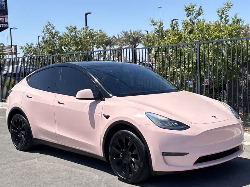 Used 2021 Tesla Model Y Long Range with VIN 5YJYGDEE6MF159686 for sale in Las Vegas, NV