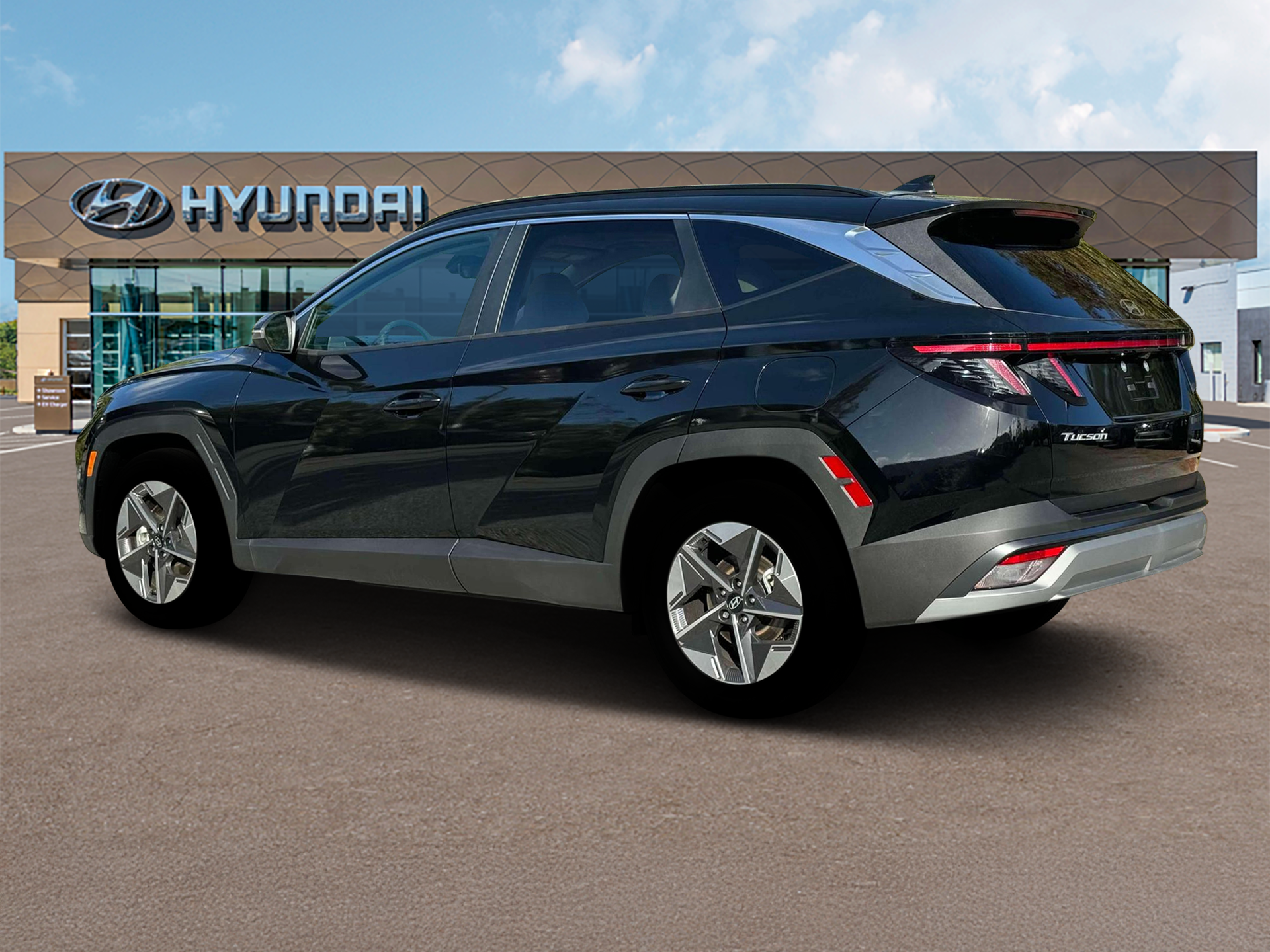 New 2025 Black Hyundai SEL Convenience FWD image 4