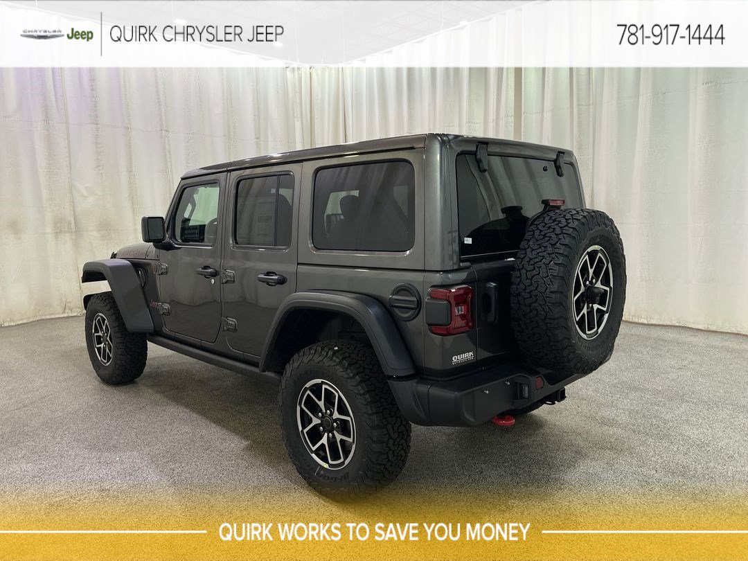 New 2025 Granite Crystal Metallic Clearcoat Jeep Rubicon image 9