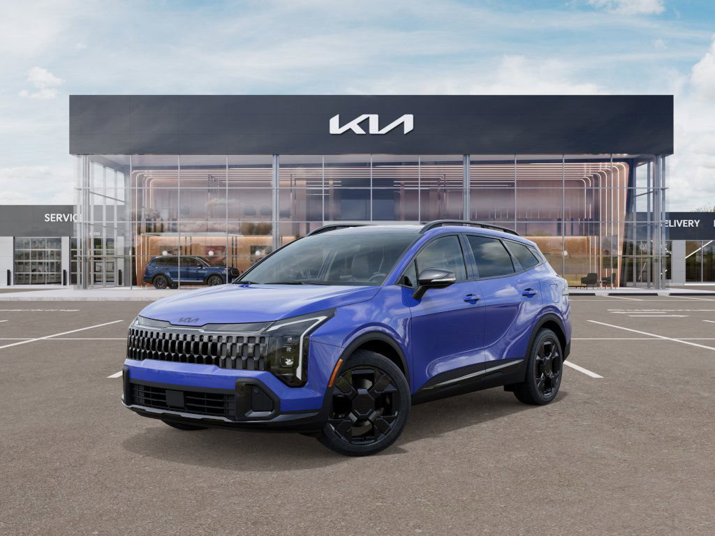 New 2026 Nebular Blue Kia X-Line image 1
