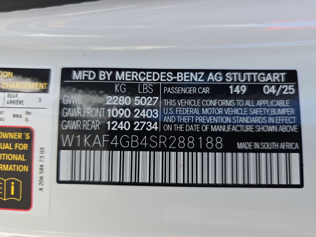 2025 Mercedes Benz C 300 photo 35