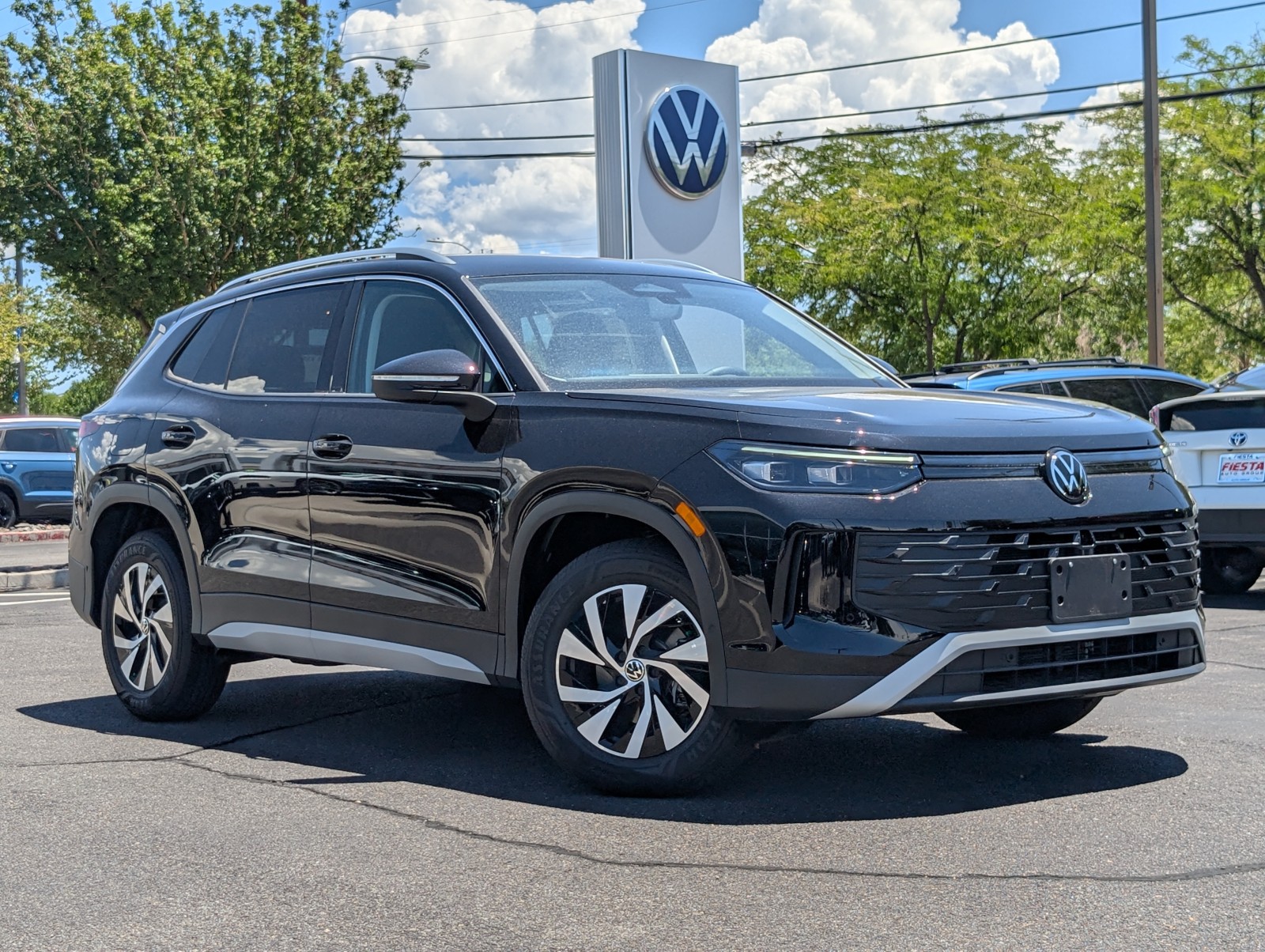 New 2025 Deep Black Pearl Volkswagen S image 1