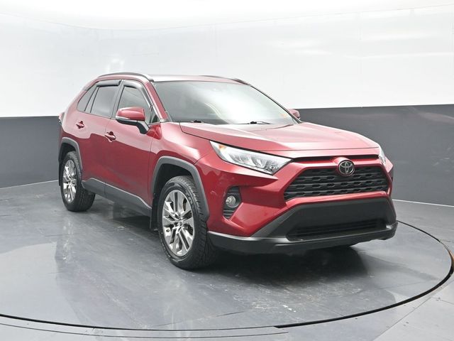 Used 2019 Toyota RAV4 XLE Premium with VIN JTMA1RFV4KD016268 for sale in White Hall, WV