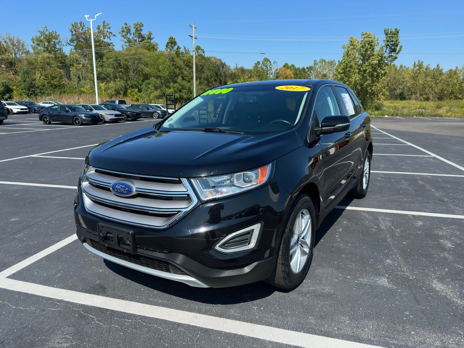 Used 2017 Ford Edge SEL with VIN 2FMPK3J81HBC43188 for sale in Lima, OH