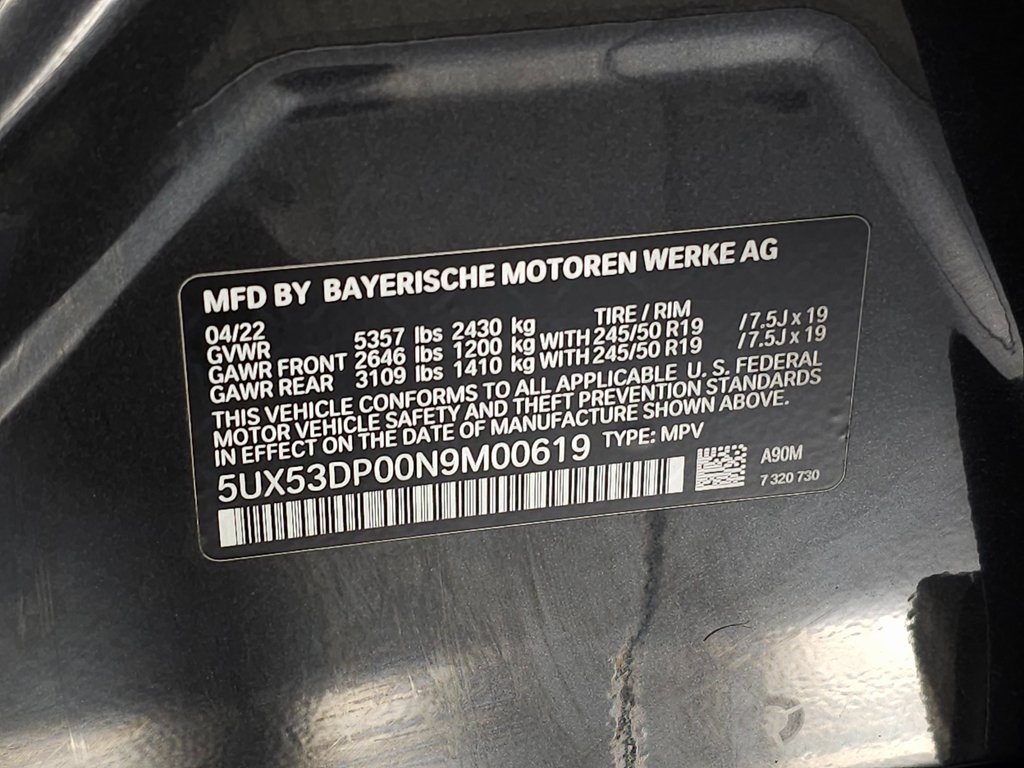 2022 Bmw X3 xDrive30i photo 30