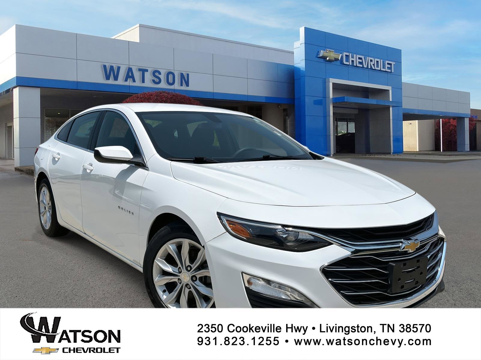 Used 2021 Chevrolet Malibu 1LT with VIN 1G1ZD5ST6MF044645 for sale in Livingston, TN