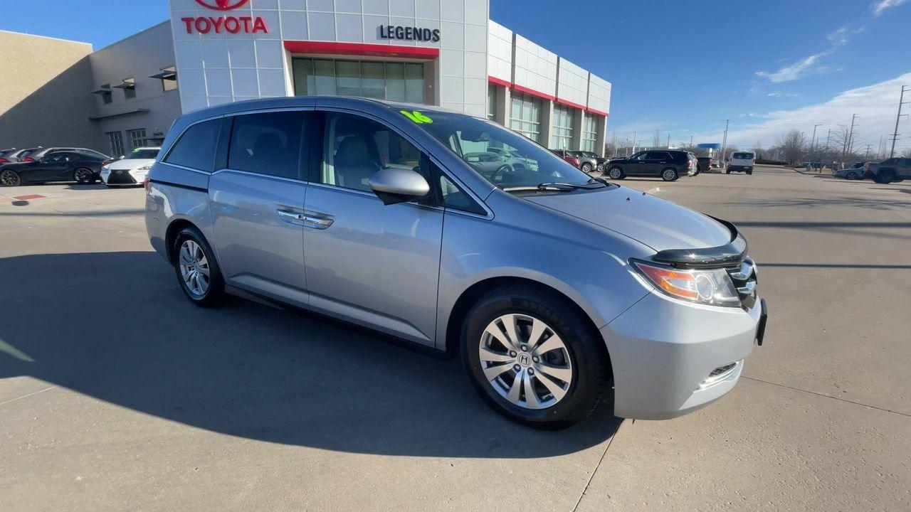 Used 2016 Honda Odyssey EX-L with VIN 5FNRL5H62GB133682 for sale in Kansas City, KS
