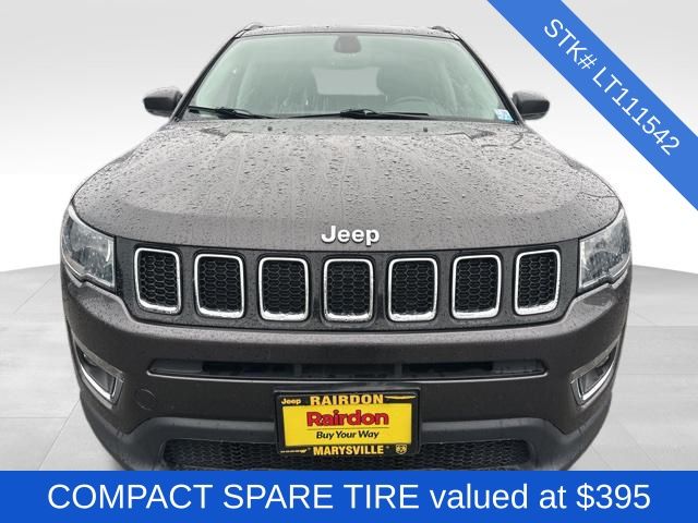 Used 2020 Jeep Compass Limited with VIN 3C4NJDCBXLT111542 for sale in Arlington, WA