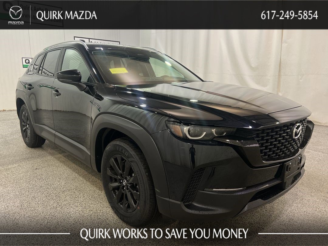 New 2025 Jet Black Mica Mazda 2.5 S Preferred Package image 1
