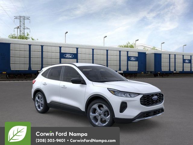New 2025 Star White Metallic Tri-Coat Ford ST-Line image 1