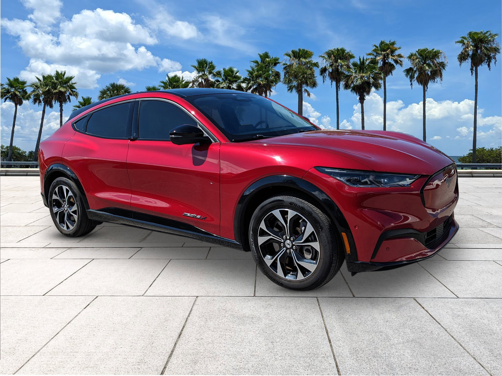 Used 2021 Ford Mustang Mach-E Premium RWD with VIN 3FMTK3R7XMMA50203 for sale in Port Richey, FL