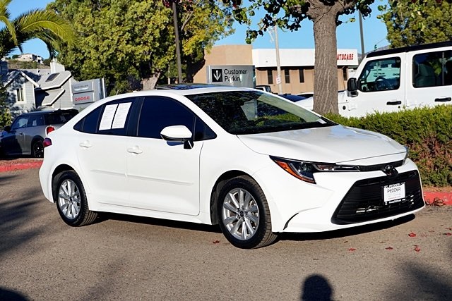 Used 2024 White Toyota LE image 5