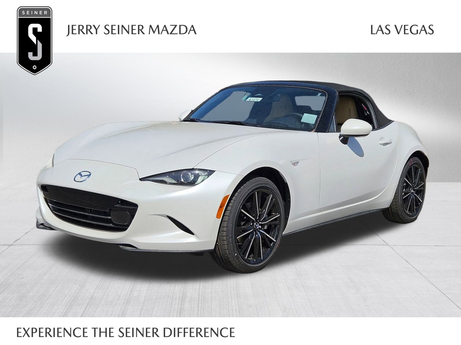 New 2025 Snowflake White Pearl Mica Mazda Grand Touring image 1