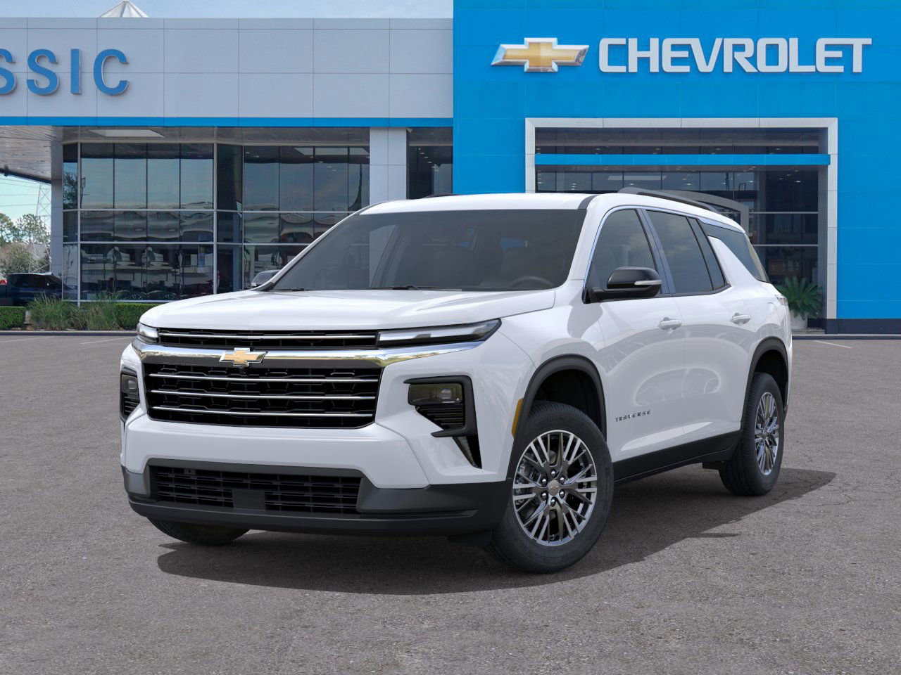 2026 Chevrolet Traverse LT White at Classic Elite Chevrolet Hwy 6