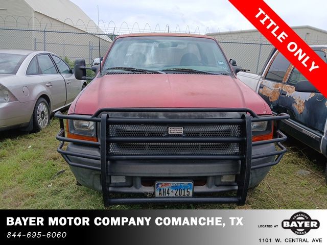Used 1999 Ford F-350 Super Duty XL with VIN 1FTSX30F0XEB62198 for sale in Comanche, TX