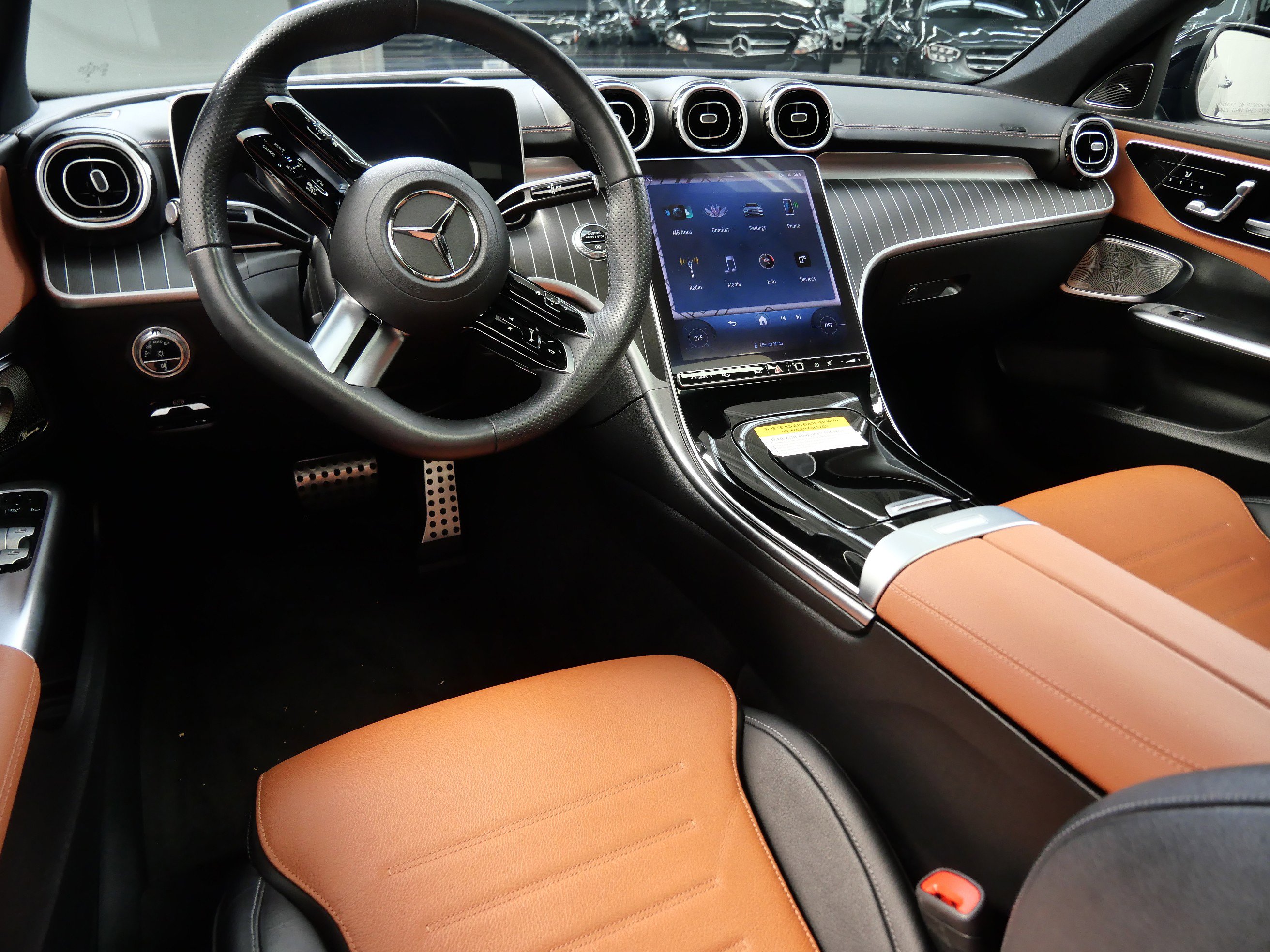 Certified 2024 Mercedes-Benz C-Class Sedan C 300 with VIN W1KAF4HB9RR197944 for sale in Minnetonka, Minnesota