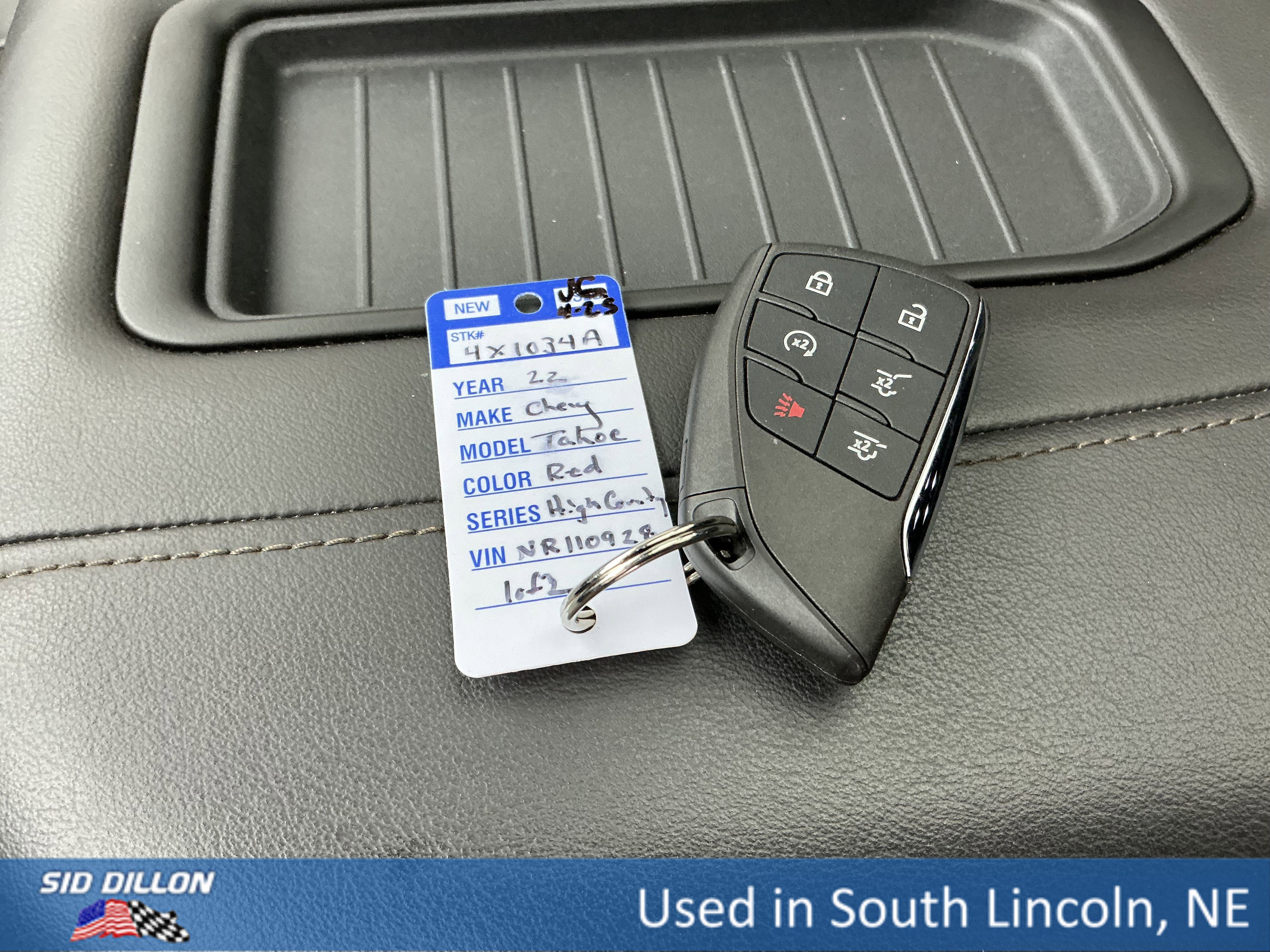 Used 2022 Cherry Red Tintcoat Chevrolet High Country image 8