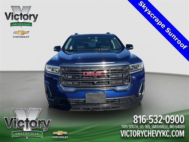 Used 2023 GMC Acadia AT4 with VIN 1GKKNLLS3PZ221076 for sale in Kansas City