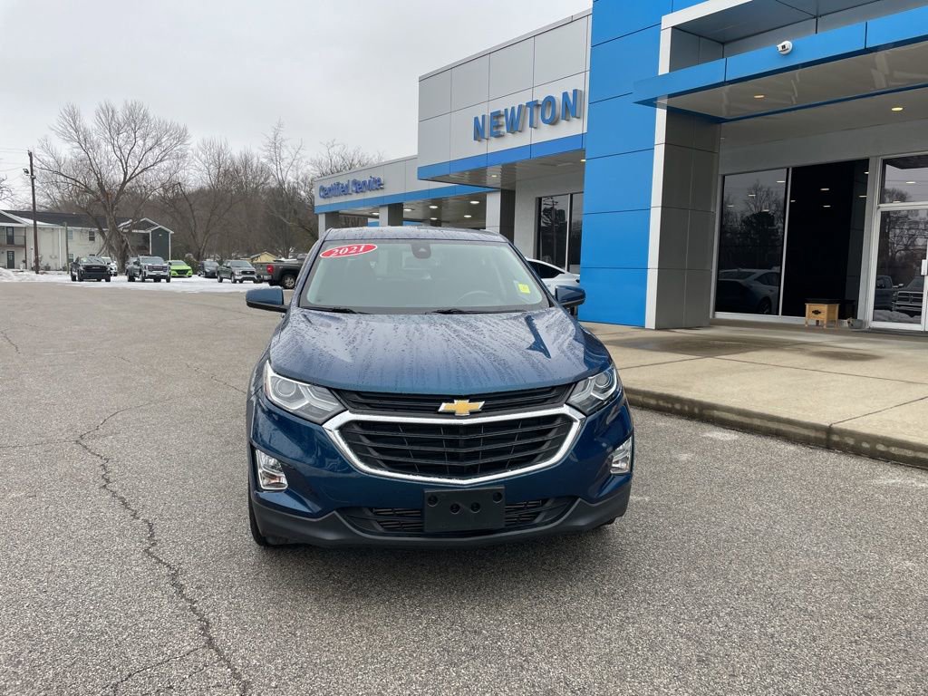 Used 2021 Chevrolet Equinox LT with VIN 3GNAXKEV6ML311545 for sale in Russellville, KY