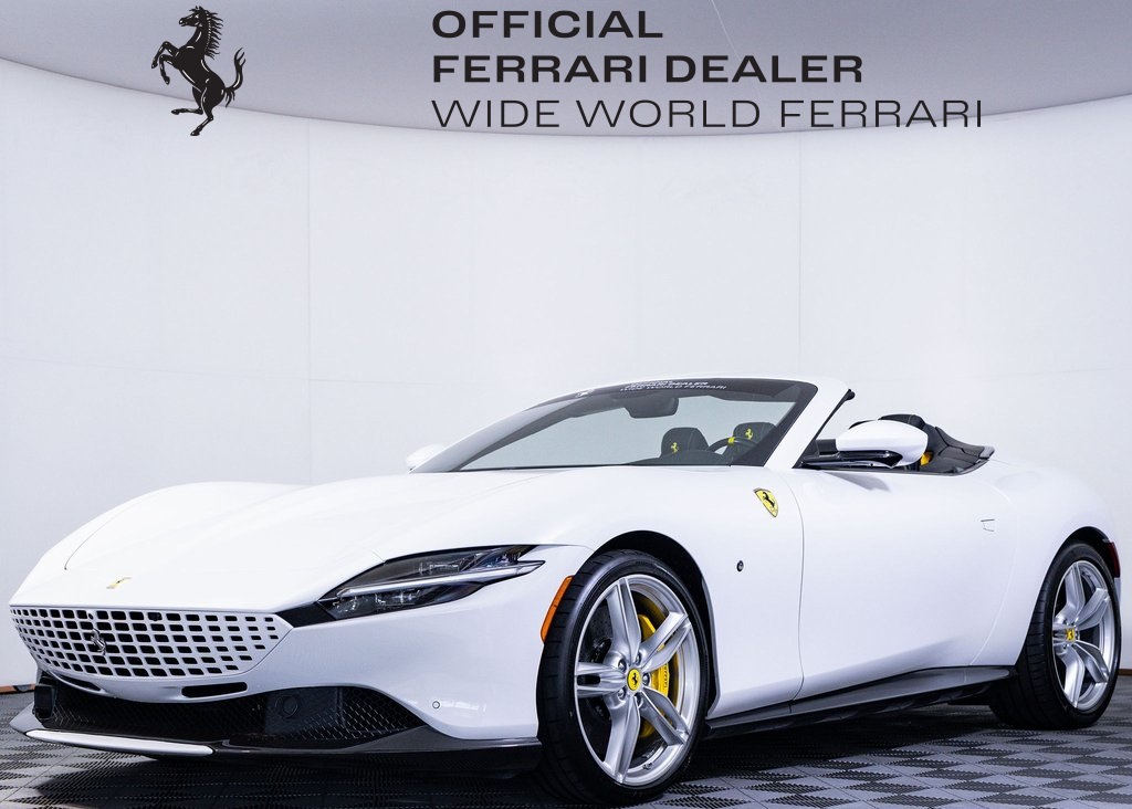 Certified Used 2025 White Ferrari Base image 1