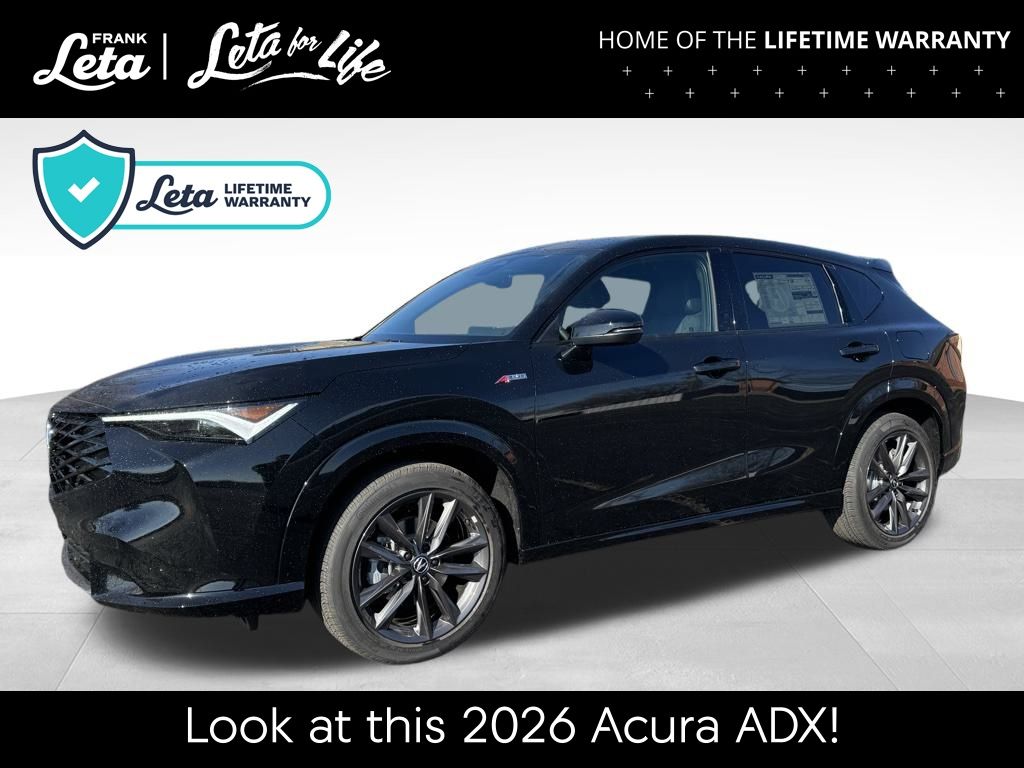 New 2026 Acura ADX w/A-Spec Package 4D Sport Utility's photo