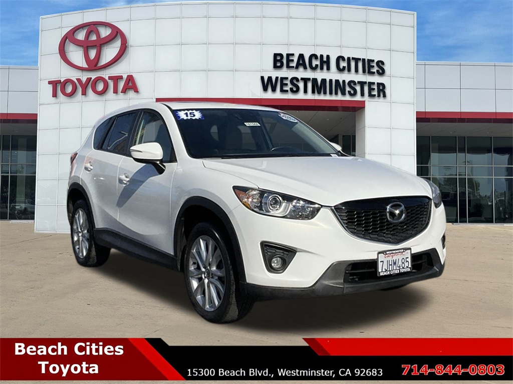 Used 2015 White Mazda Grand Touring image 1