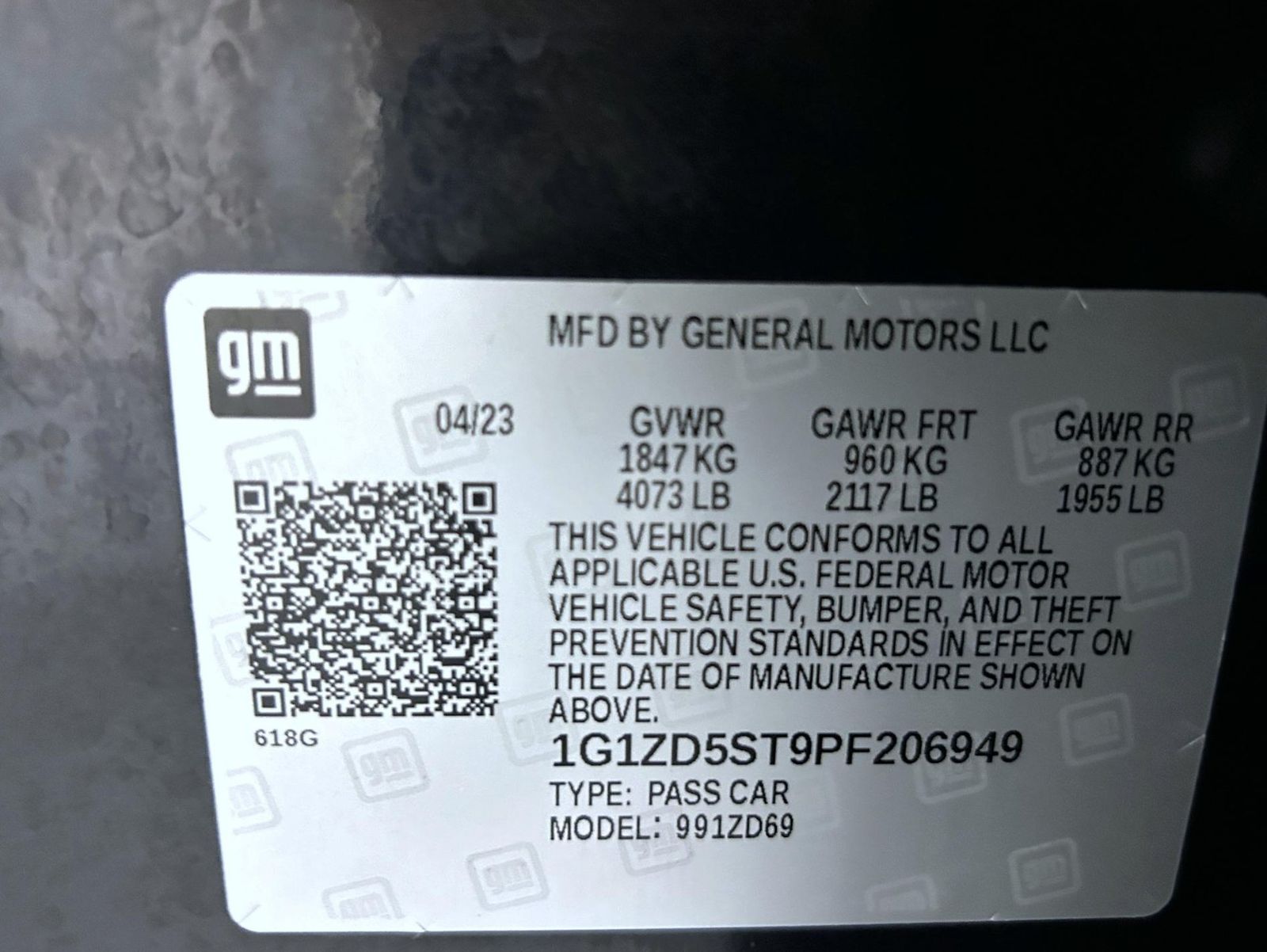 2023 Chevrolet Malibu 1LT photo 23