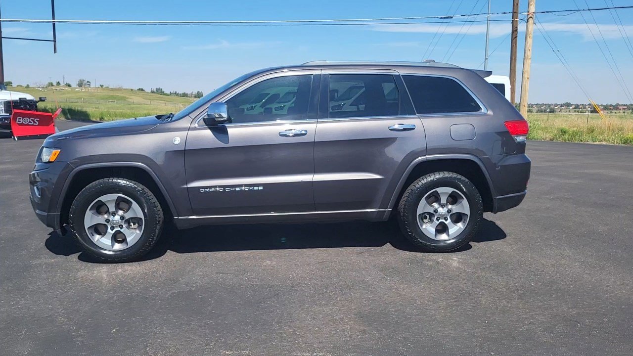 Used 2015 Jeep Grand Cherokee Overland with VIN 1C4RJFCM5FC775293 for sale in Cheyenne, WY