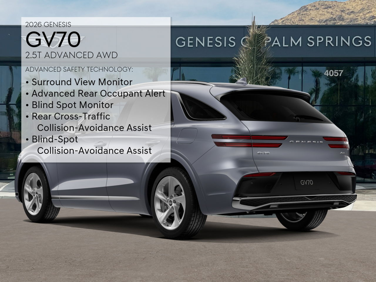 2026 Genesis GV70 2.5T Advanced photo 5