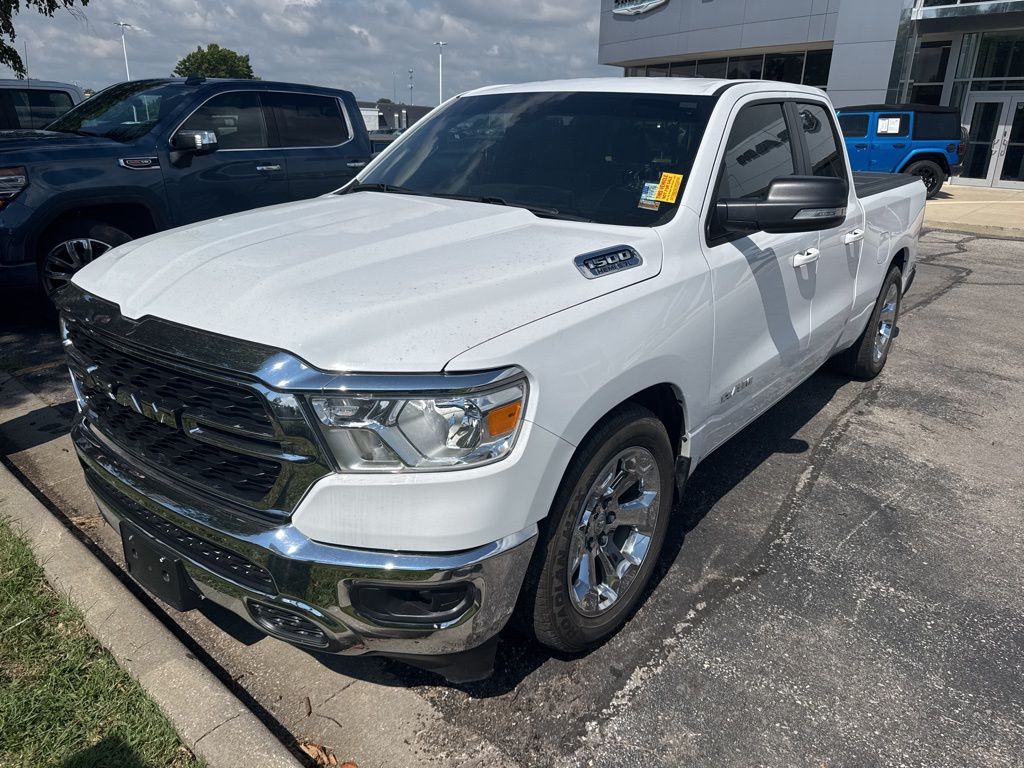 Used 2022 RAM Ram 1500 Pickup Big Horn/Lone Star with VIN 1C6RREBT3NN452768 for sale in Kansas City