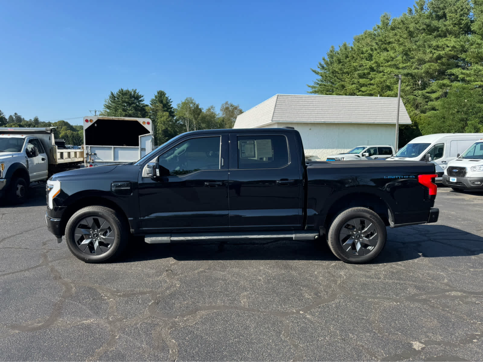 Used 2022 Ford F-150 Lightning Lariat with VIN 1FTVW1EL5NWG16536 for sale in Litchfield, CT