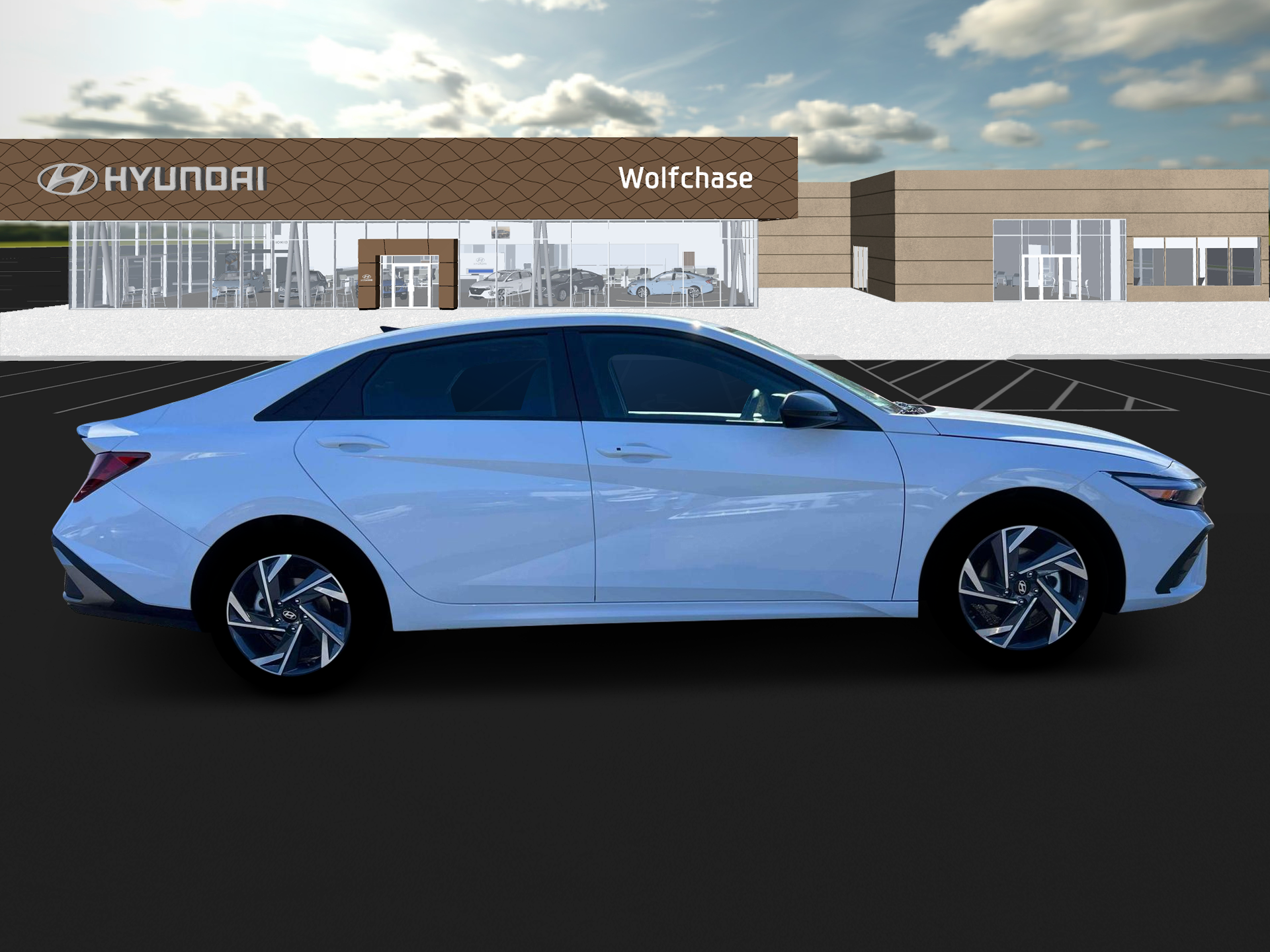 New 2025 White Hyundai SEL Sport image 9