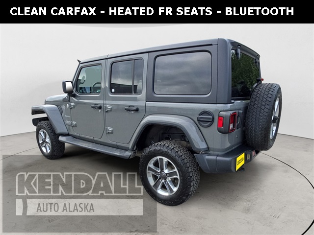 Used 2019 Gray Jeep Unlimited Sahara image 3