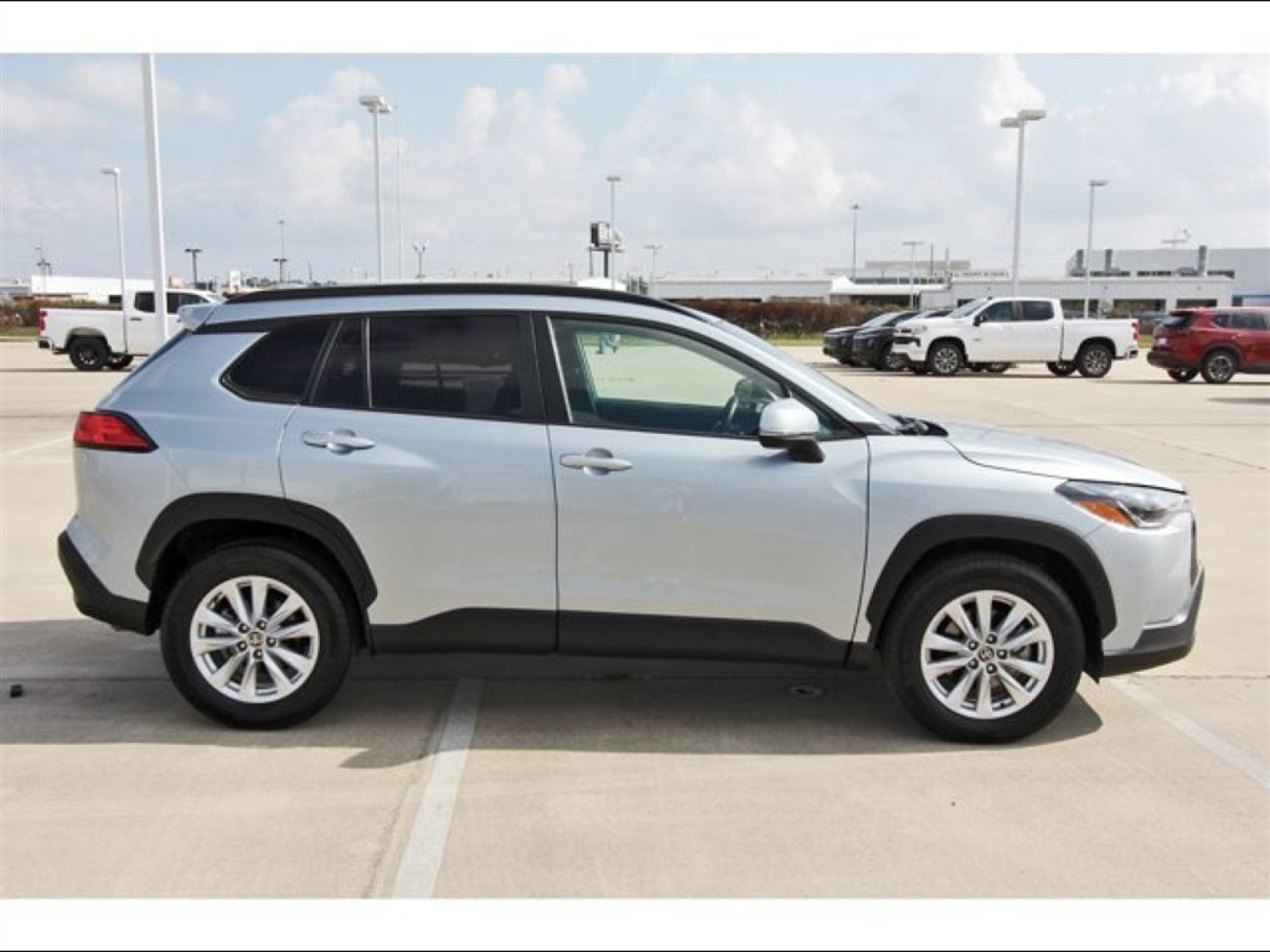 2024 Toyota Corolla Cross LE Silver at Robbins Nissan