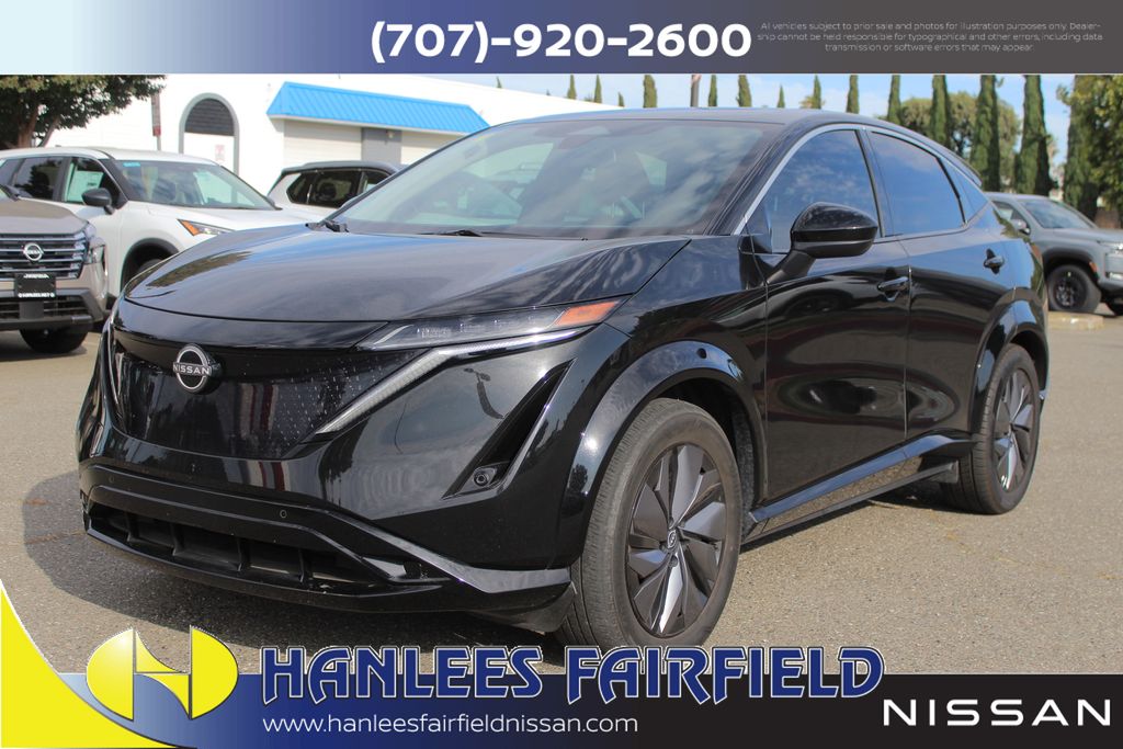 Used 2023 Nissan Ariya Engage with VIN JN1AF0BA1PM407078 for sale in Fairfield, CA