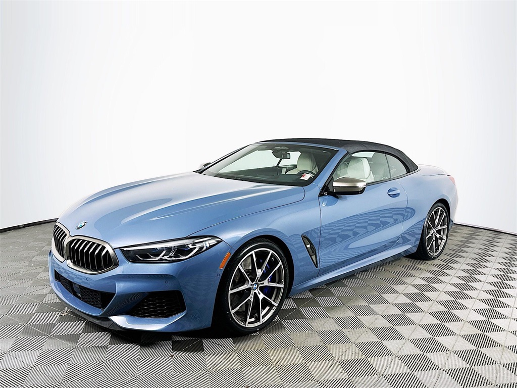 Used 2022 Blue Metallic BMW M850i xDrive image 1
