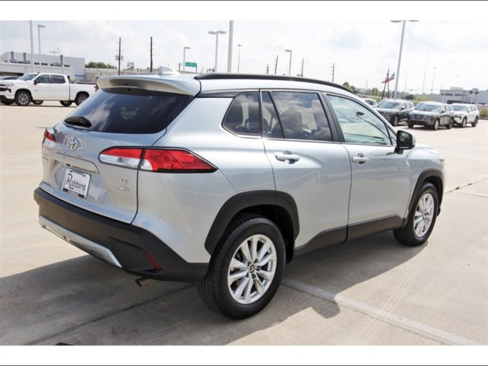 2024 Toyota Corolla Cross LE Silver at Robbins Nissan