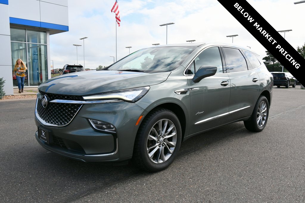 Certified 2023 Buick Enclave Avenir with VIN 5GAEVCKWXPJ205941 for sale in North Branch, Minnesota