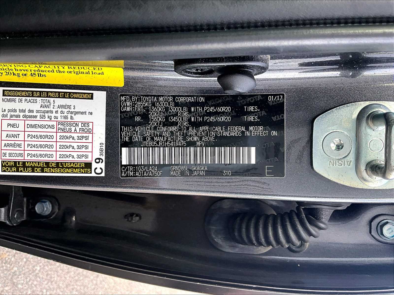 2017 Toyota 4Runner Limited SR5 Premium TRD Pro photo 6