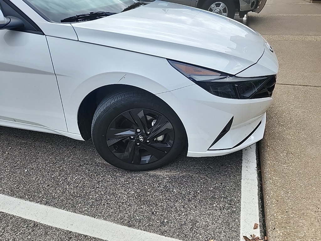 2023 Hyundai Elantra Hybrid Blue photo 3